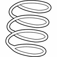 OEM Chevrolet Malibu Coil Spring - 15829443