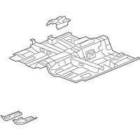 OEM Pontiac G6 Floor Pan - 22721725