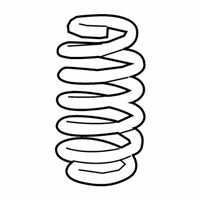 OEM 2020 Cadillac XT6 Coil Spring - 84600637