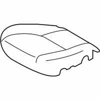 OEM 2005 Toyota Tundra Seat Cushion Pad - 71512-0C030
