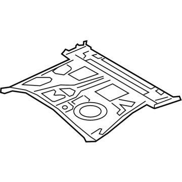 OEM 2022 Lexus NX250 Floor Pan - 5821142020