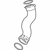 OEM BMW CHARGE AIR LINE - 11-61-8-571-025