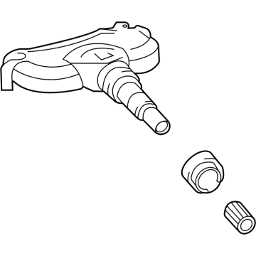 OEM Toyota Tire Pressure Sensor - 42607-0E030