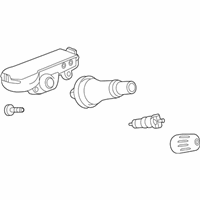 OEM 2013 Cadillac ATS Sensor - 22959744