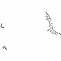 OEM Cadillac CT6 Exhaust Pipe - 12692012