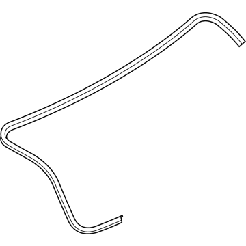 OEM 2022 BMW 430i xDrive TRUNK LID GASKET - 51-76-5-A05-999