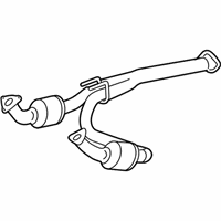 OEM 2011 GMC Savana 1500 Converter & Pipe - 20953446