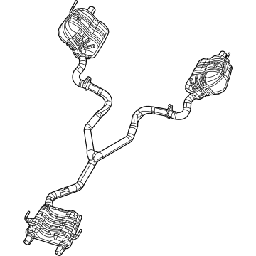 OEM Jeep Grand Cherokee L EXHAUST - 68459141AC