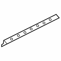 OEM 2022 Ram 1500 WEATHERSTRIP-Rear Door SILL - 68291622AA