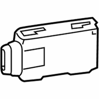 OEM 2016 BMW 740i Lane Change Warning Sensor - 66-32-6-891-728