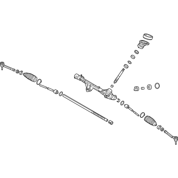 OEM 2022 Kia Sorento Gear Assy-Steering - 56500P2000