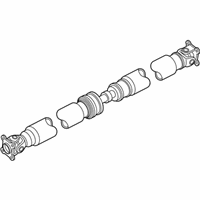 OEM 2013 Infiniti JX35 Shaft Assembly-PROPELLER - 37000-3JA1A