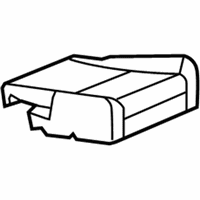 OEM 2014 Cadillac Escalade Pad-Rear Seat Cushion - 22771039