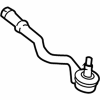 OEM BMW 323i Tie Rod End, Right - 32-10-6-774-221