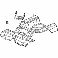 OEM 2007 Saturn Ion Panel Asm-Rear Compartment - 25823045