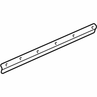 OEM 2000 Acura RL Seal, Rear Door Sill (Lower) - 72935-SZ3-003