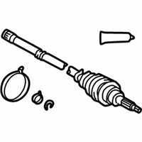OEM Lexus Shaft Assembly,Rear Drive - 42370-49057