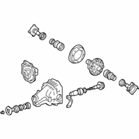 OEM 2002 Toyota Highlander Differential Assembly - 41110-48030