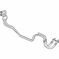 OEM Saturn Transmission Auxiliary Fluid Cooler Pipe Assembly - 15842510
