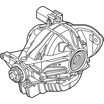 OEM BMW X6 FINAL DRIVE WITH DIFFERENTIA - 33-10-8-047-170