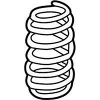 OEM 2004 Toyota Sienna Coil Spring - 48231-AE041