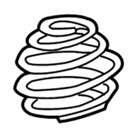 OEM 2006 BMW 525i Front Coil Spring - 31-33-6-761-211