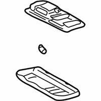 OEM 2003 Pontiac Vibe Lamp, Windshield Header Courtesy & Reading(W/Sun Roof Switch) *Gray - 88970407