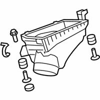 OEM 2009 Acura TSX Case Set, Air Cleaner - 17201-RL5-A00