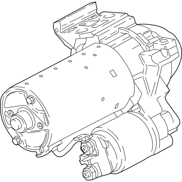 OEM 2021 BMW 740i xDrive Starter - 12-41-8-671-505