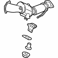 OEM 2013 Ford Fusion Catalytic Converter - DG9Z-5E212-J