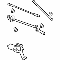 OEM Infiniti WIPER Assembly Windshield - 28800-1BA0B