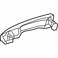 OEM 2012 Lexus HS250h Front Door Outside Handle Assembly, Right - 69210-48040-A1