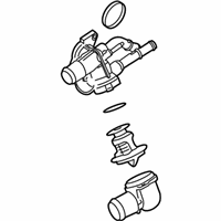 OEM 2010 Lincoln MKZ Thermostat Unit - 8M8Z-8A586-F