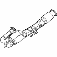 OEM 2016 Nissan Maxima Front W/Catalyst Converter Exhaust Tube - 200A0-4RF0A