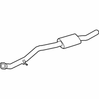 OEM 2013 BMW X5 Centre Muffler - 18-30-7-600-488