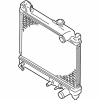 OEM 1999 Chevrolet Tracker Radiator Assembly (On Esn) - 91174508