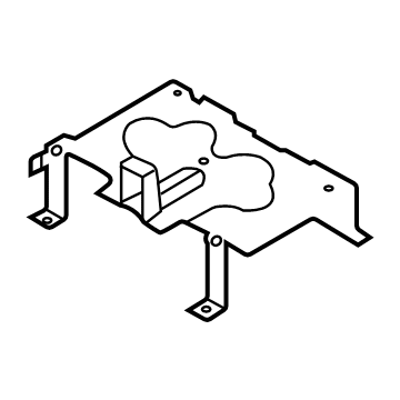 OEM Hyundai BRACKET-POWER RELAY MOUNTING - 37554-P0000