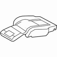 OEM 2012 Lexus LS600h Pad, Rear Seat Cushion, RH - 71503-50080
