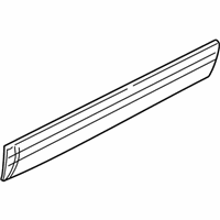 OEM 1996 Nissan Pathfinder Moulding-Front Door, RH - 80870-0W302