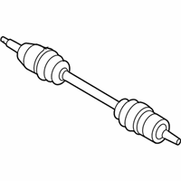 OEM 2008 Kia Sportage Shaft Assembly-Drive Rear - 496001F001