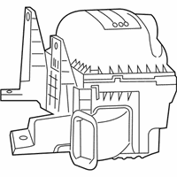 OEM 2004 Dodge Ram 1500 Cover-Air Cleaner - 5029618AB