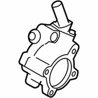OEM 2012 Lincoln MKS Power Steering Pump - 8A8Z-3A674-BRM