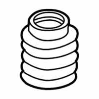 OEM 2002 BMW 525i Rubber Boot - 31-33-1-091-868