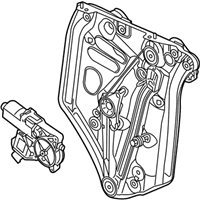 OEM Buick Window Regulator - 13366913