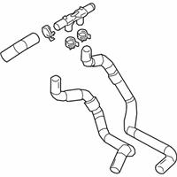 OEM 2021 Lexus ES250 Hose Assembly, Water By - 16260-F0021