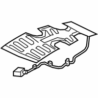 OEM Honda Heater Complete Left, Front - 81534-TBA-A31