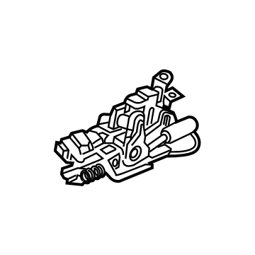 OEM BMW X3 Lock Passive - 51-23-7-347-409