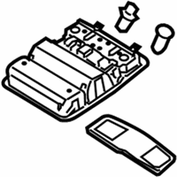 OEM Hyundai Veracruz Overhead Console Lamp Assembly - 92800-3J020-6T