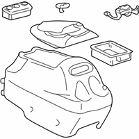 OEM 2007 Toyota Sequoia Center Console - 58910-0C041-B0