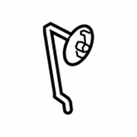 OEM 2018 Ford Police Interceptor Sedan Lock Rod - AG1Z-5426460-A